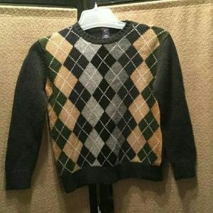 Boys GAP Argyle Sweater